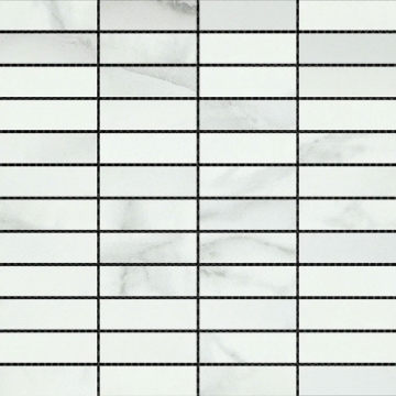 Picture of Emser Tile - Visconde Stacked Mosaic Silver