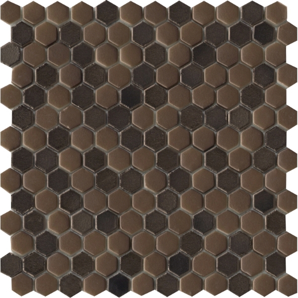 Picture of Emser Tile - Confetti II Hexagon Bronze