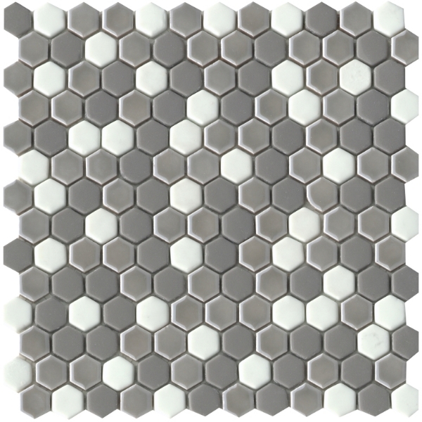 Picture of Emser Tile - Confetti II Hexagon Freddo Blend