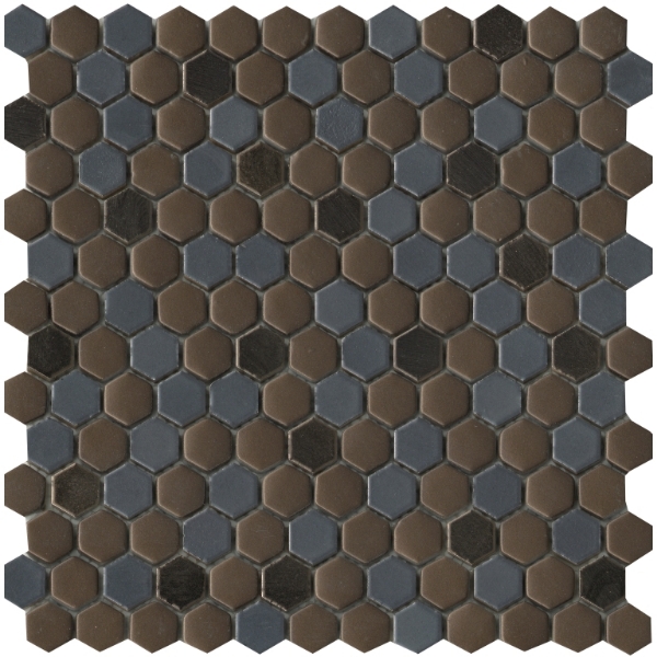 Picture of Emser Tile - Confetti II Hexagon Metal Blend