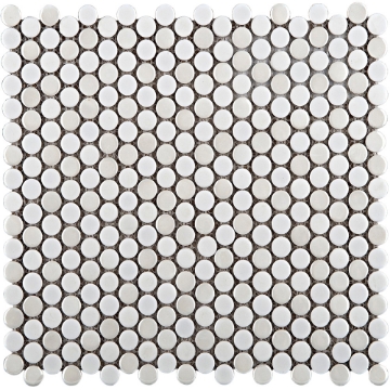 Picture of Emser Tile - Confetti II Penny Round White