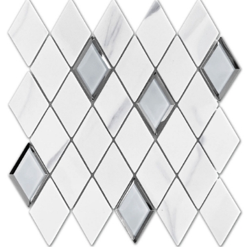 Picture of Emser Tile - LAmour White Diamond