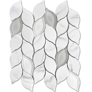 Picture of Emser Tile - LAmour White Leaf