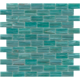 Picture of Emser Tile - Swirl Mosaics Teal Offest