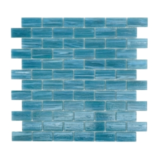 Picture of Emser Tile - Swirl Mosaics Aqua Offset