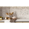 Picture of Emser Tile - Marble Offset Mosaic Calacata Giallo