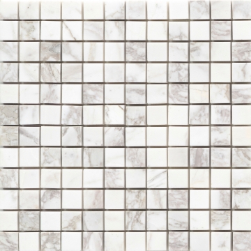 Picture of Emser Tile - Marble Mosaic 1 x 1 Calacata Illusion