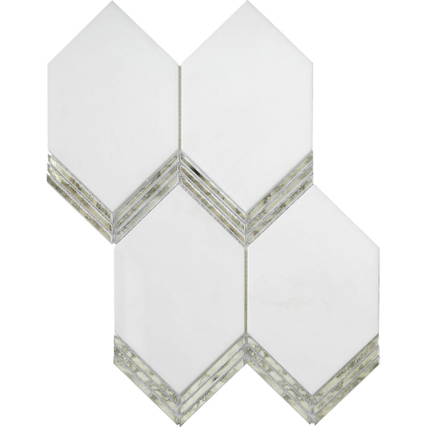 Picture of Emser Tile - Intrigue Picket Mirror