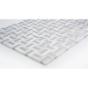 Picture of Emser Tile - Link White Silver Pattern