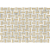 Picture of Emser Tile - Link White Gold Pattern