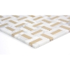Picture of Emser Tile - Link White Gold Pattern