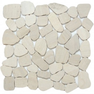 Picture of Emser Tile - Cultura Marble Pebble Mosaic Ivory
