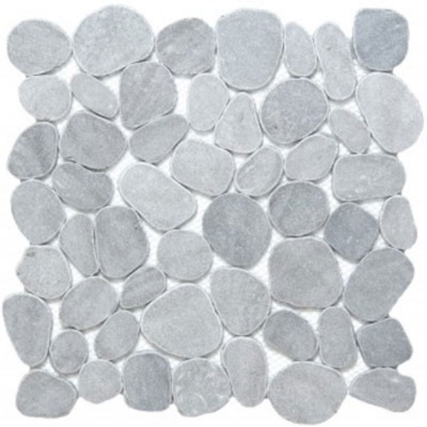 Picture of Emser Tile - Cultura Marble Pebble Mosaic Silver