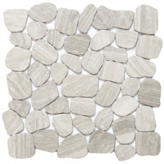 Picture of Emser Tile - Cultura Limestone Pebble Mosaic Cream