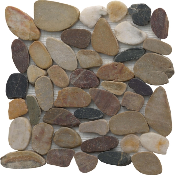 Picture of Emser Tile - Rivera Pebbles Four Color Blend