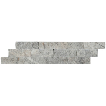 Picture of Emser Tile - Travertine Ledger Silver Splitface