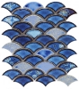 Picture of Elysium - Dragon Scale Porcelain Royal Blue