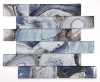 Picture of Elysium - Shell Mosaic Casale Shell Blue