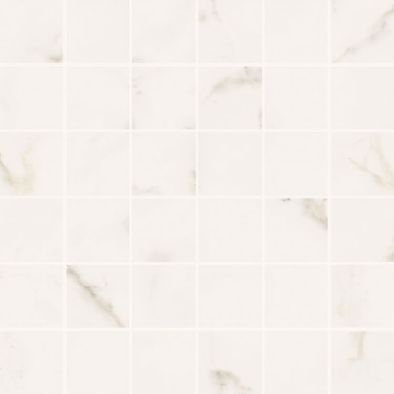 Picture of Elysium - Trilogy Mosaic Calacatta White Soft