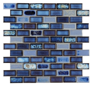 Picture of Elysium - Hulu Brick Mosaic Royal Blue