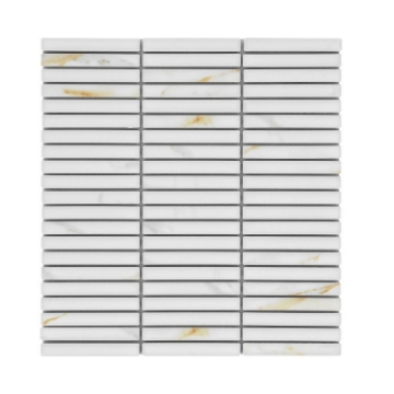 Picture of Elysium - Hulu Band Mosaic Calacatta