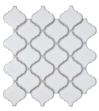 Picture of Elysium - Hulu Arabesque Mosaic Fancy White