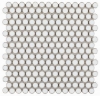 Picture of Elysium - Hulu Penny Round Mosaic Fancy White