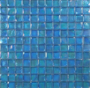 Picture of Elysium - Laguna Square Mosaic Fancy Blue