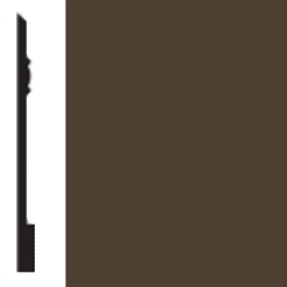 Picture of Flexco - Base Sculpture Wall Base Charmed Chocolate