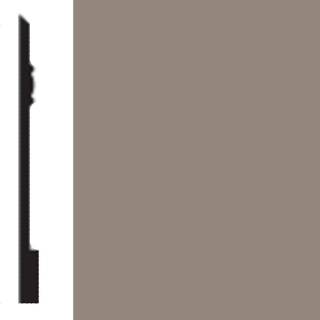 Picture of Flexco - Base Sculpture Wall Base Charmed Dark Beige