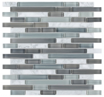 Picture of Elysium - Linear Glass Mosaic Blue