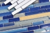 Picture of Elysium - Linear Glass Mosaic Rain Sapphire