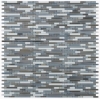 Picture of Elysium - Linear Glass Mosaic Rain Sky