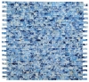 Picture of Elysium - Linear Glass Mosaic Watercolor Blue