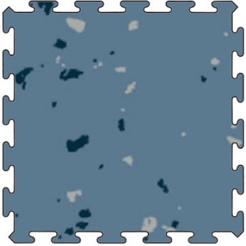 Picture of Flexco - Tuflex Force Interlocking Edge Winsor w Delft Pansy Fjord