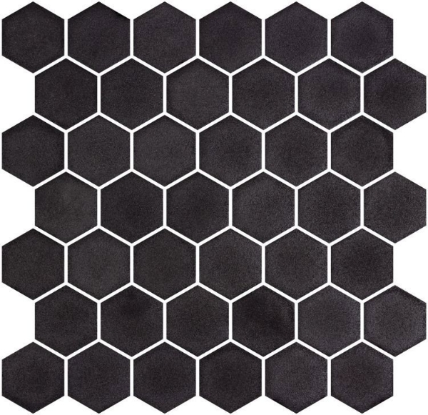 Picture of Elysium - Onix Hexagon XL Stoneglass Black