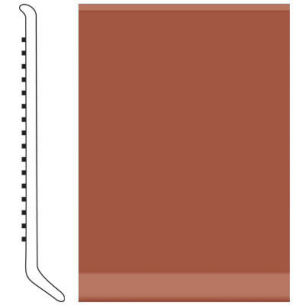 Picture of Roppe - 4 Inch 1/8 Vinyl Cove Base Brick