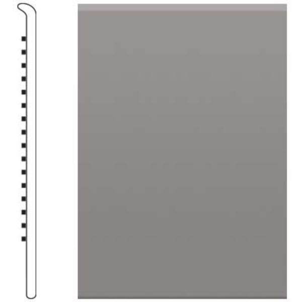 Picture of Roppe - 4 Inch 1/8 Vinyl No Toe Base Slate