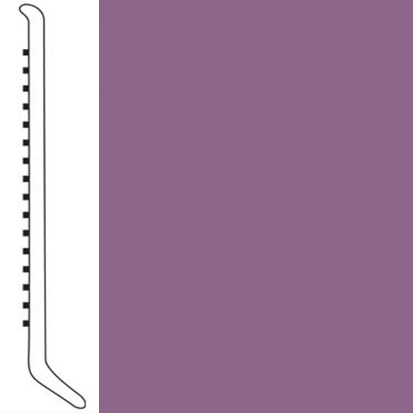 Picture of Roppe - 6 Inch 1/8 Vinyl Cove Base Berry Ice