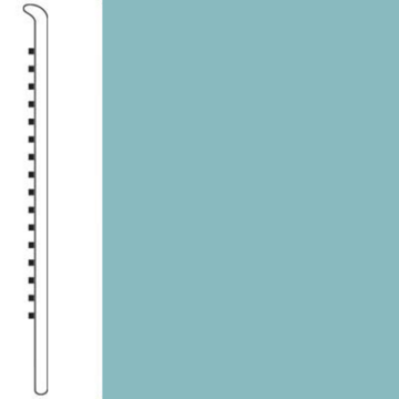 Picture of Roppe - 2.5 Inch 0.080 Vinyl No Toe Base Sea Glass