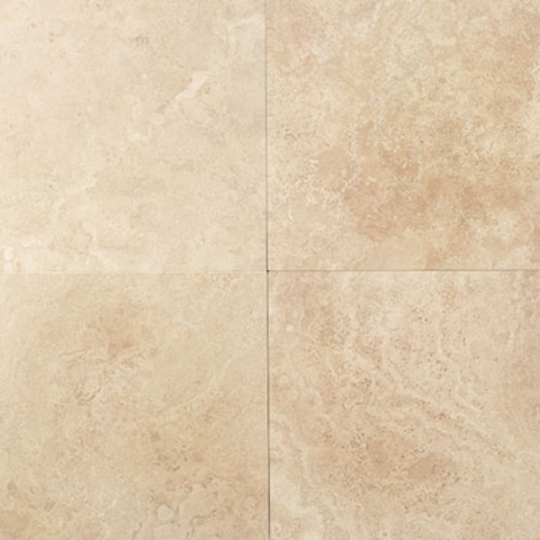 Picture of American Olean - Stone Source Travertine 12 x 24 Honed Mediterranean Ivory