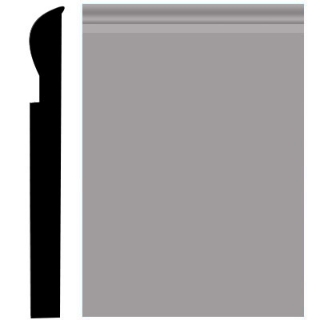 Picture of Roppe - Pinnacle Plus Wall Base 05 Contrive Slate