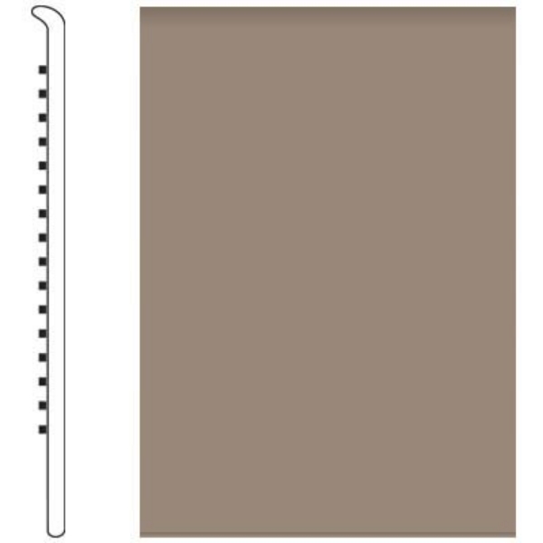 Picture of Roppe - 700 Series Wall Base 4 (No Toe Base) Fawn