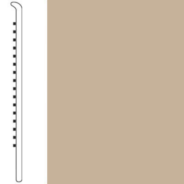 Picture of Roppe - 700 Series Wall Base 2 1/2 (No Toe Base) Latte