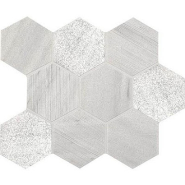 Picture of Marazzi - Haven Point Mosaic Hexagon Honed Candid Heather