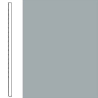 Picture of Flexco - Wallflowers Wall Base 4 Straight Nickel