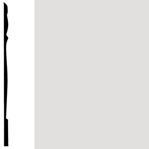 Picture of Flexco - Base Sculpture Wall Base Reflection Arctic White