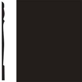 Picture of Flexco - Base Sculpture Wall Base Reflection Black Dahlia