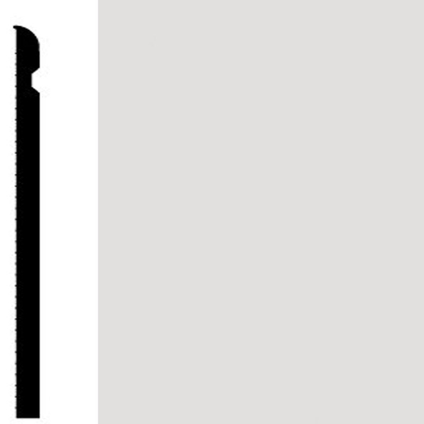 Picture of Flexco - Base Sculpture Wall Base Captivate Arctic White