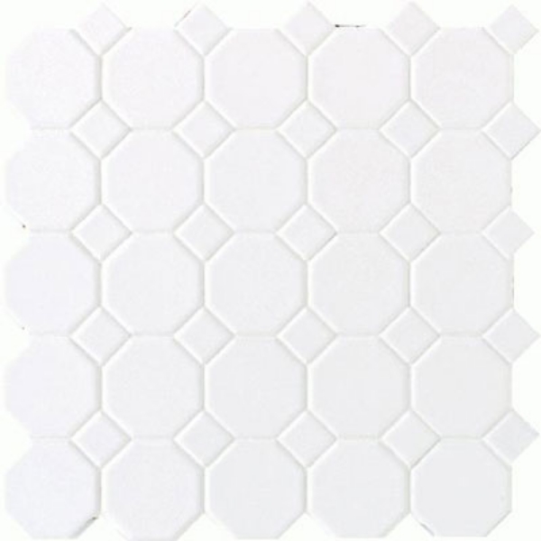 Picture of Daltile - Octagon & Dot Matte White/ White Matte Dot